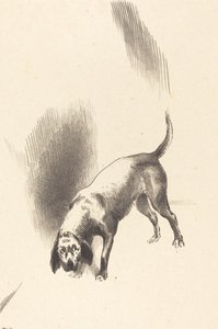الكلب بواسطة Odilon Redon