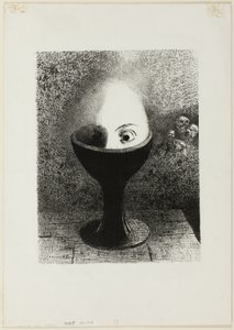 البيضة بواسطة Odilon Redon