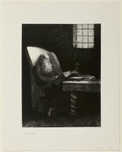 القارئ بواسطة Odilon Redon