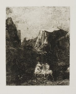الفرسان الصغار بواسطة Odilon Redon