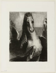 الجناح بواسطة Odilon Redon