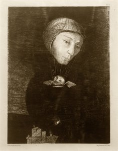 ارتفاع حزين بواسطة Odilon Redon