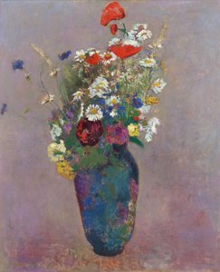 الرؤية: إناء من الزهور par Redon ، Odilon (1840-1916) بواسطة Odilon Redon