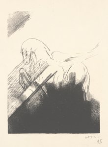الحصان المجنح بواسطة Odilon Redon