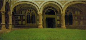 دير فلورنسا القديم، حوالي 1864-1865 (زيت على قماش)