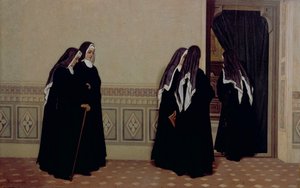 في الجوقة بواسطة Odoardo Borrani