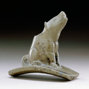 أنبوب منصة ذئب البراري ، 200 BC-100 AD (pipestone) بواسطة ثقافة أوهايو هوبويل