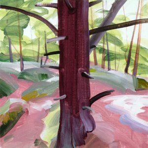 Forêt 39، 2018 (أكريليك على قماش) بواسطة أوليفييه موريل