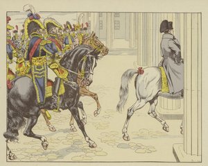 دخول نابليون برلين ، 27 أكتوبر 1806 بواسطة وظيفة Onfray de Breville