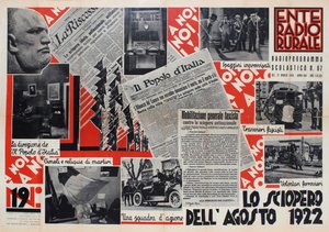هيئة الراديو الريفية Radioprogramma Scholastico N.67، 1936. بواسطة أوريست جاسبريني