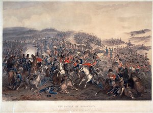 معركة بالاكلافا (بالاكلافا) في 25 أكتوبر 1854 - نوري ، أورلاندو (1832-1901) - 1855 - الطباعة الحجرية الملونة - 55،4 × 74،3 - مجموعة خاصة