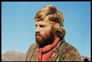 روبرت ريدفورد في موقع التصوير ، "جيريما جونسون" ، 1972 (صورة) بواسطة أورلاندو سويرو