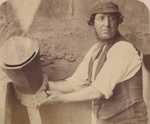 [رجل ذو خوذة] ، 1858.