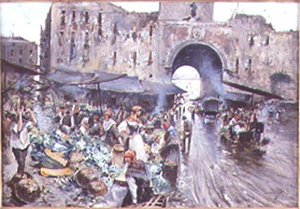ميناء نولانو ، نابولي بواسطة أوسكار ريتشياردي
