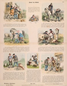 هانز في لاك (بعد الأخوة جريم) نشرتها غوستاف وايز ، شتوتغارت ، 1860