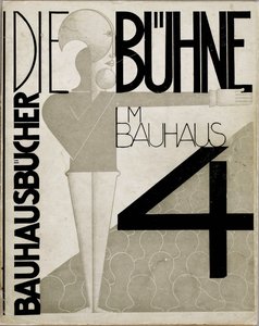 تصميم الغلاف المرحلة في باوهاوس المرحلة في باوهاوس ، 1925.