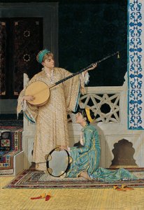 فتاتان موسيقيتان
