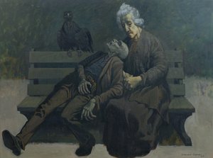 مقعد في باريس ، 1960 بواسطة Osmund Caine