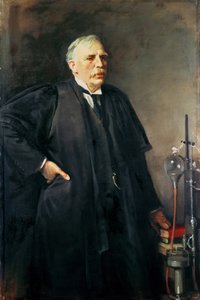صورة لإرنست رذرفورد (1871-1937) 1932 (زيت على قماش)