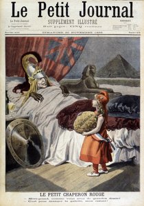 Little Red Riding Hood. Cartoon about Fachoda and the ambitions of the “treacherous Albion””. Engraving by F. Méaulle after Tofani. “The Petity Journal”, November 20 بواسطة أوزوالدو (بعد) توفاني
