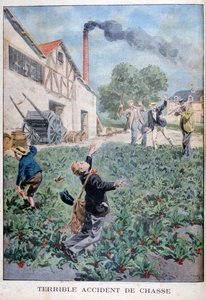 حادث صيد 1900 بواسطة أوزوالدو توفاني