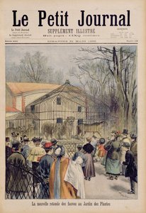 The Wildcat House الجديد في Jardin des Plantes ، من `` Le Petit Journal &39;&39; ، 31 مارس 1895