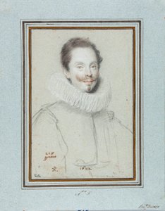 صورة للماركيز باريس بينيلي (القرن السابع عشر) رسمها أوتافيو ليوني (1578-1630) جينات القرن السابع عشر ، Musei di Strada Nuova ، Fondo Disegni ، الجرد 2414