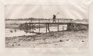 جسر للمشاة ، وورث ، 1879. بواسطة أوتو هـ