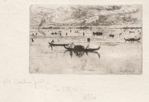 التطلع نحو التحية ، البندقية ، 1880. بواسطة أوتو هـ