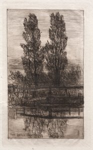 Poplars ، Royal Garden ، Schleissheim ، 1879. بواسطة أوتو هـ