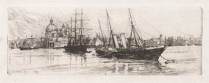 قاربان ، البندقية ، 1880. بواسطة أوتو هـ