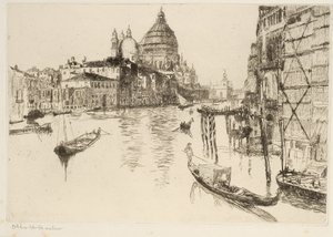 Grand Canal, Venice بواسطة أوتو هنري باشر