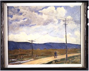 الهجرة حوالي عام 1937 (زيت على قماش) بواسطة أوتو هنري شنايدر