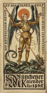 Du deutscher Geist, St. Michael, hilf Du den Wurm zertreten بواسطة أوتو هوب