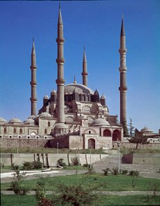 منظر لمسجد السليمية (1575) بواسطة المدرسة العثمانية