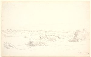 منظر من المناظر الطبيعية الجبلية. بواسطة PC Skovgaard