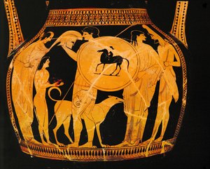 رحيل المحارب ... بواسطة الرسام نيكوكسينوس