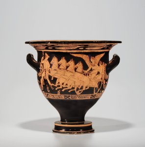 العلية الجرس الأحمر الشكل ، c.390-370 قبل الميلاد بواسطة رسام لندن F64