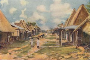 قرية أصلية ، بنما ، ١٩١٦ بواسطة بنما مارين
