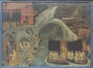 مشاهد من الحياة الرهبانية (طيبة) بواسطة باولو أوشيلو