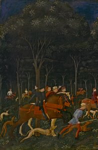 الصيد في الغابة ، c.1465-70