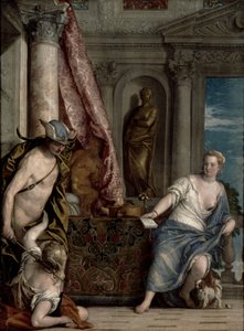 هيرميس ، هيرس وأجلوروس ، c.1576-84 بواسطة باولو فيرونيز