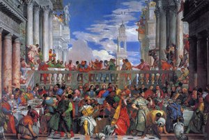عيد الزفاف في قانا ، 1563 بواسطة باولو فيرونيز