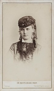 صورة كريستين نيلسون 1843-1921.