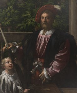 بورتريه من جانب لورنزو بواسطة Parmigianino