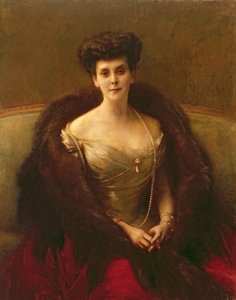 صورة للأميرة OV Paley (الكونتيسة Hohenfelsen) ، 1902-04