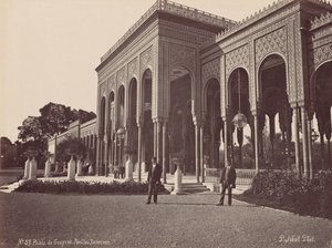قصر جزير ، الجناح الخارجي ، 1870.