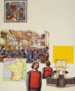 حرب المائة عام بواسطة بات (1907-95) نيكول