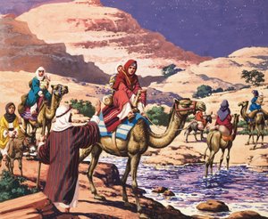 قصة يعقوب - الله يتكلم في بنويل (غواش على ورق)