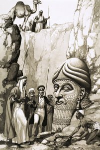 أوستن لايارد وتمثال النمرود